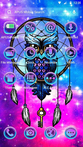 Dream Catcher APUS Launcher theme screenshot 2