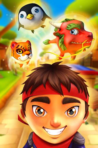 Ninja Kid Run Free - Fun Games screenshot 4