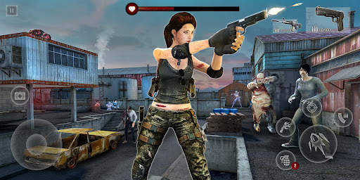 Zombie Shooting: 3d Gun Games screenshot 1