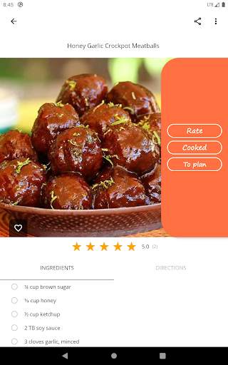 CrockPot and Oven Recipes screenshot 9