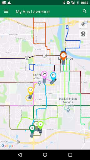 My Bus Lawrence screenshot 1