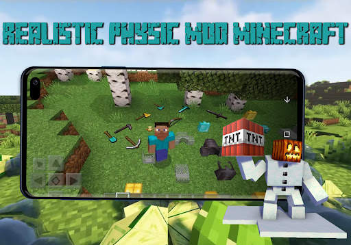 Realistic Physic Mod Minecraft screenshot 1
