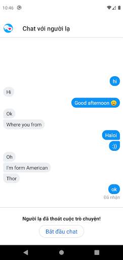 Chat với người lạ screenshot 1