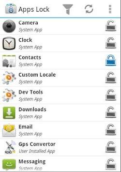 Apps Lock 1 تصوير الشاشة