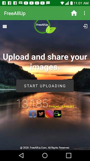 FreeAllUp - Upload and Share Your Images. screenshot 1
