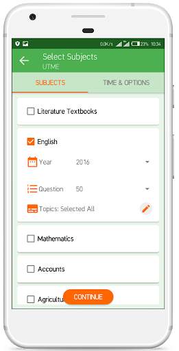 2021 JAMB UTME CBT(By TestDriller) 2 تصوير الشاشة