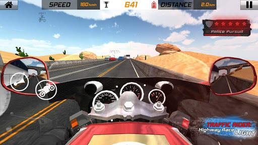 Traffic Rider: Highway Race Light screenshot 1