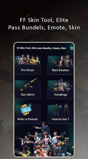 FFF Fire Skin Tool: Skin for Free screenshot 1