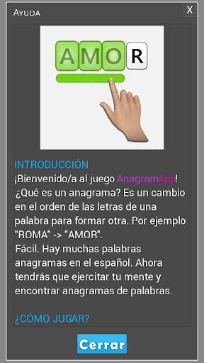 AnagramApp. Anagramas de palabras screenshot 11