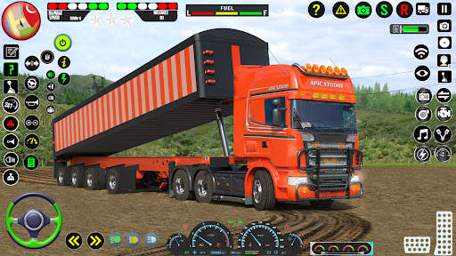 Euro Truck Driving Sim 3D screenshot 6