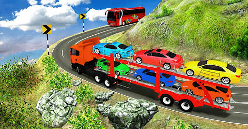 Fast Cars transport trailer 3d screenshot 4