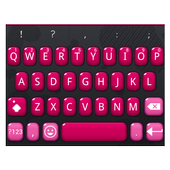 Emoji Keyboard  Red Love Theme أيقونة