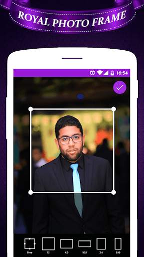 Royal Photo Frame Maker screenshot 1