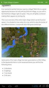 Seeds for Minecraft pe screenshot 3