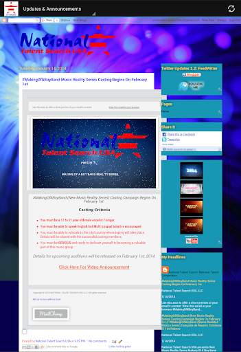 National Talent Search Mobile screenshot 5