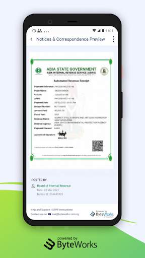 Abia State eTax Mobile screenshot 2