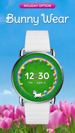 Unicorn Wear - an animated watch face for Wear OS screenshot 4