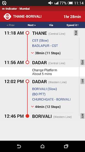 m-Indicator: Mumbai Local screenshot 6