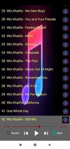 Wiz Khalifa music offline screenshot 2