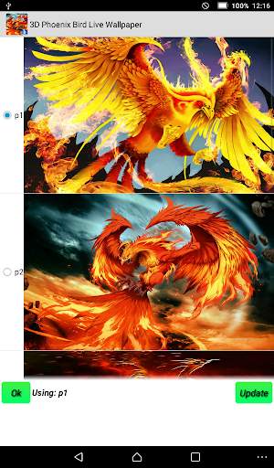 Phoenix Live Wallpaper screenshot 7