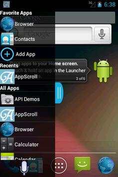 AppScroll Sidebar Lite screenshot 1