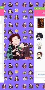 Nezuko WA Stickers screenshot 6