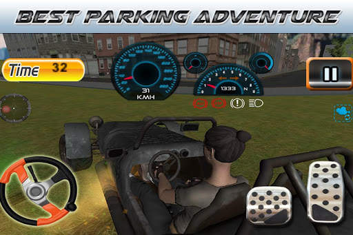 Parking Revolution: Super Car Offroad Hilly Driver स्क्रीनशॉट 4