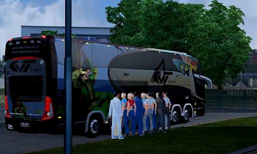Heavy Euro Bus Simulator 2 скриншот 1