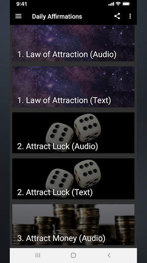 Affirmations: Audio Playlist screenshot 2