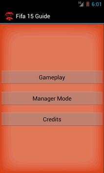 A Guide for FIFA 15 screenshot 1