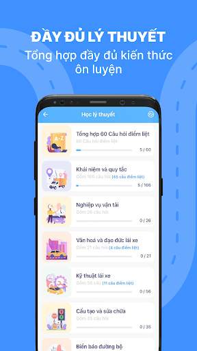 Ôn thi GPLX (600 câu hỏi) screenshot 1