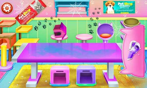 Pet shop cleaning - Animal game screenshot 4