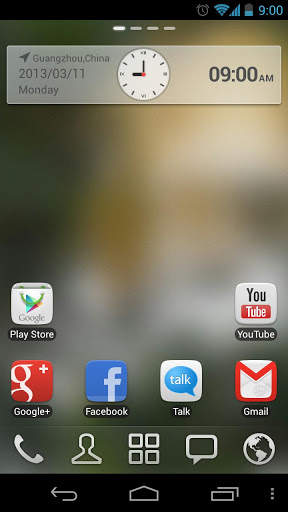 GO Clock Widget screenshot 1