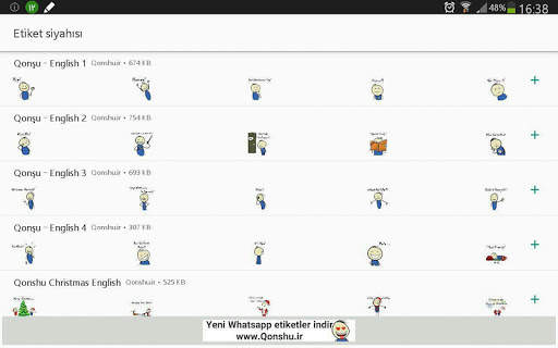 Qonshu international stickers for WhatsApp screenshot 13
