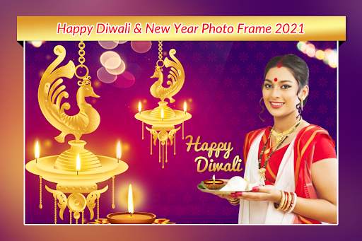 Diwali Photo Frame - Photo Editor screenshot 1