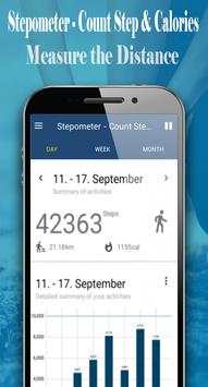 Stepometer - Count Step & Calories screenshot 2