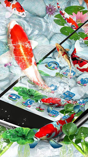 Koi fish themes screenshot 2
