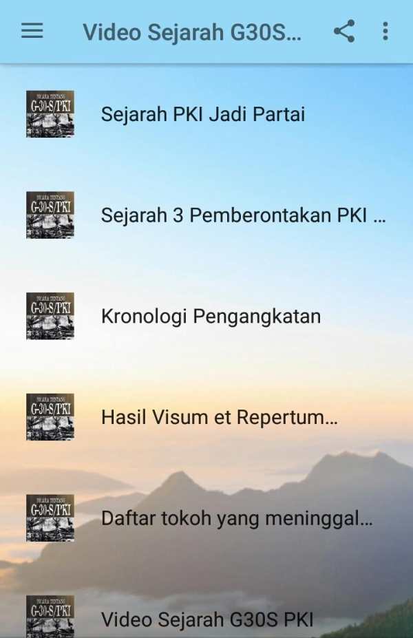 Video Sejarah G30S PKI screenshot 2