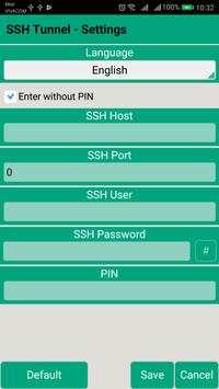 SSH Tunnel screenshot 4