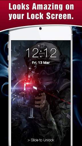Lock Screen Gamer Passcode 6 تصوير الشاشة