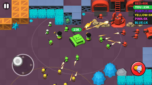 Tank Squad Battle-Warfare King screenshot 3