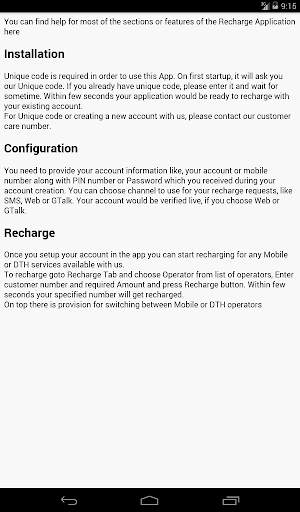 Recharge App screenshot 16