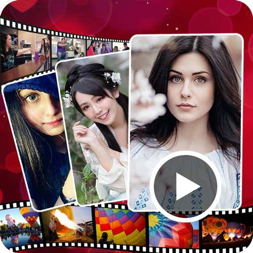 ikon Photo Video Maker with Music : Photo Collage Maker