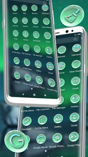 Aurora Sky Launcher Theme screenshot 2
