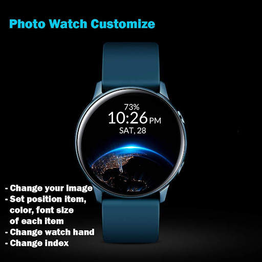 Photo Watch Maker Tizen WearOS screenshot 1