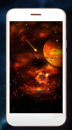 Space Fire World Live Wallpaper screenshot 5