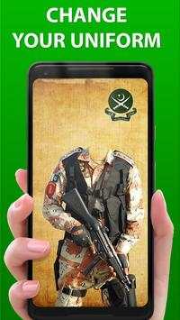 Best Pakistan Army Dress Photo Maker : Army Suit screenshot 2
