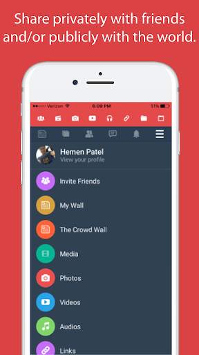 WasUpCrowd - Connect & Share Anything. screenshot 5