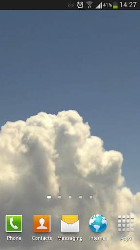 Blue Sky Live Wallpaper HD 2 screenshot 8