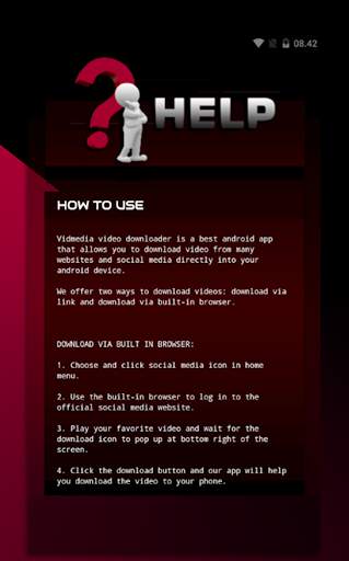 Vidmedia Video Downloader screenshot 7